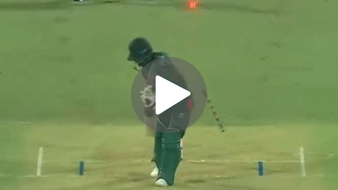 [Watch] Madushan Cleans Up Towhid Hridoy With A Dream Delivery In BAN-SL ODI